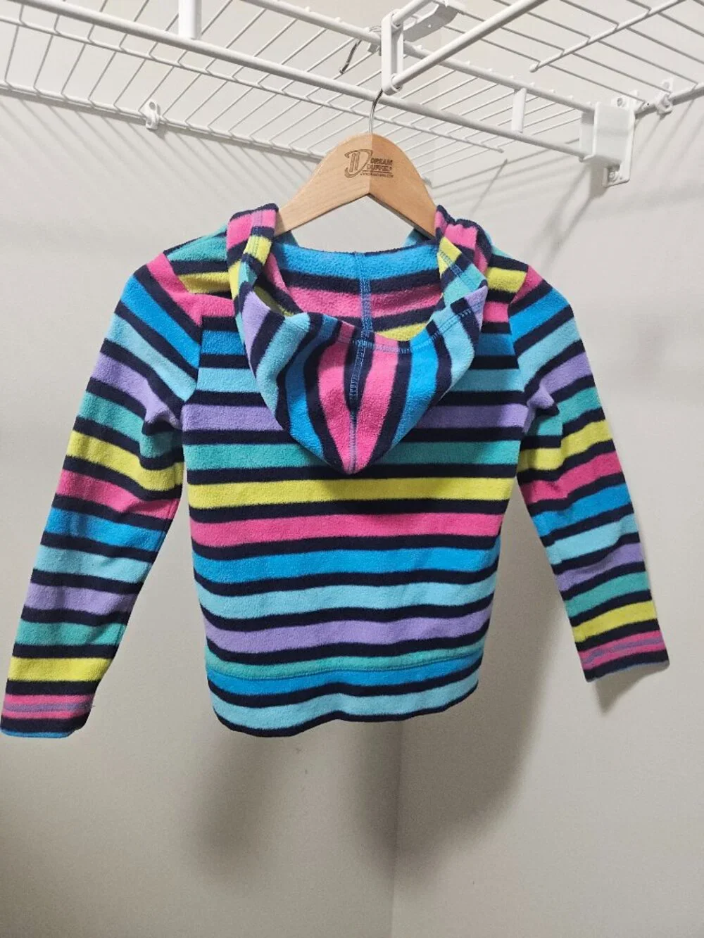 1989 Place Striped Fleece Hoodie